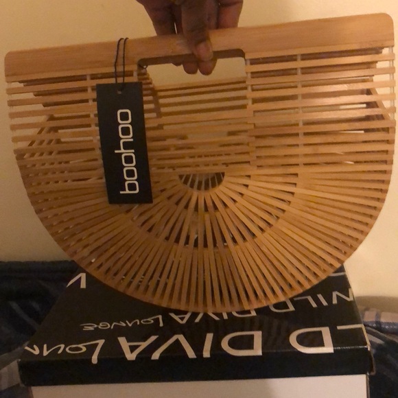 Large bamboo purse - Picture 4 of 5